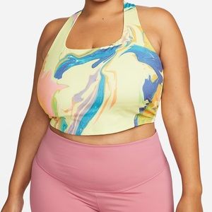 Nike Aurora Women's Cropped Marbled Tank Size 3X